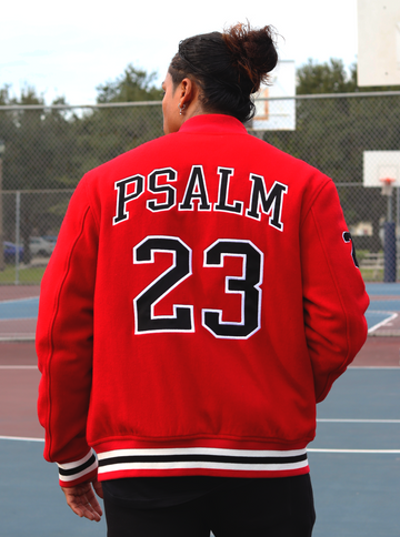 Psalm 23 Varsity Jacket - Limited Edition