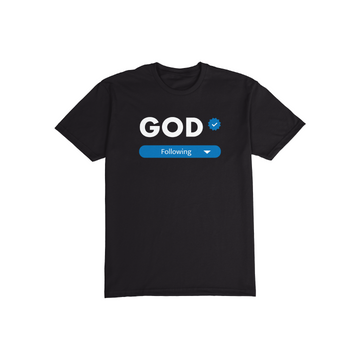 Following God Boldly T-Shirt